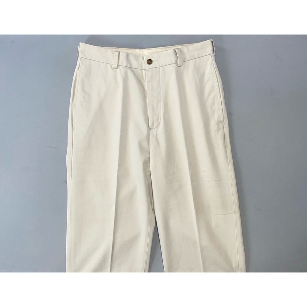 Brooks Brothers 100% Cotton Twill Clark Advantage Chino Dress Pants. 30X25.5 EUC - Picture 5 of 9